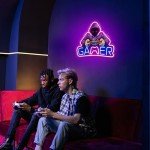 Kavaas Neon Gamer Sign for Room Decor