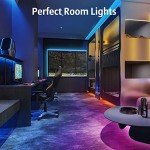 RGB LED Light Strip for Bedroom - 66.5ft