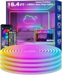 16.4Ft RGB Neon Rope Lights for Gaming Decor
