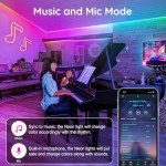 16.4Ft RGB Neon Rope Lights for Gaming Decor