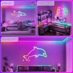 16.4Ft RGB Neon Rope Lights for Gaming Decor