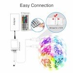 VOLIVO 100ft Color Changing RGB LED Strip Lights