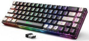Wireless 65% Gaming Keyboard with Backlit Keys