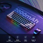 Wireless 65% Gaming Keyboard with Backlit Keys