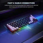 Wireless 65% Gaming Keyboard with Backlit Keys