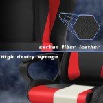 Ergonomic Gaming Chair with Massage and Lumbar Support