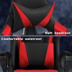 Ergonomic Gaming Chair with Massage and Lumbar Support
