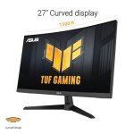 ASUS TUF 27" 1440P Curved HDR Gaming Monitor