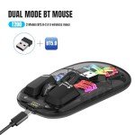 ATTOE RGB Wireless Bluetooth Gaming Mouse
