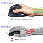 TRELC Ergonomic Gaming Mouse with 11 Buttons