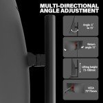 Gawfolk 34" Ultrawide Curved Gaming Monitor 165Hz