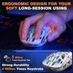 YPBDAN KM-2 Wireless Gaming Mouse with RGB Lights