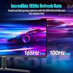 Gawfolk 34" Ultrawide Curved Gaming Monitor 165Hz