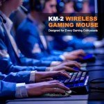 YPBDAN KM-2 Wireless Gaming Mouse with RGB Lights
