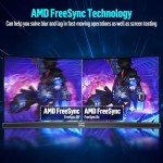 Gawfolk 34" Ultrawide Curved Gaming Monitor 165Hz