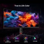 KTC 34" Curved Ultrawide Gaming Monitor 165Hz