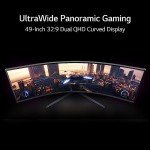 LG 49" UltraGear Curved Gaming Monitor 240Hz