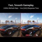 LG 49" UltraGear Curved Gaming Monitor 240Hz