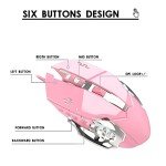 Basaltech RGB Wired Gaming Mouse with 6 Buttons