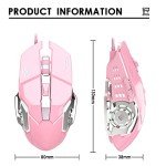 Basaltech RGB Wired Gaming Mouse with 6 Buttons