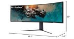 LG 49" UltraGear Curved Gaming Monitor 240Hz