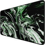 Marble Green Extended Gaming Mouse Pad, Non-Slip