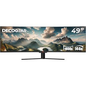 Deco Gear 49" Ultrawide Curved Gaming Monitor