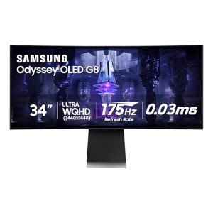 Samsung Odyssey 34" Curved 175Hz Gaming Monitor