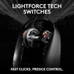 Logitech G PRO X Superlight 2 Wireless Gaming Mouse HERO 2 Sensor, 888 IPS, 44,000 DPI