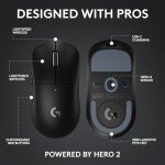 Logitech G PRO X Superlight 2 Wireless Gaming Mouse HERO 2 Sensor, 888 IPS, 44,000 DPI
