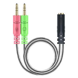 MillSO 3.5mm Headphone Splitter for Gaming