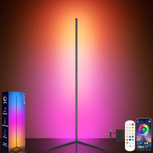 RGB Smart Corner Floor Lamp with Remote Control