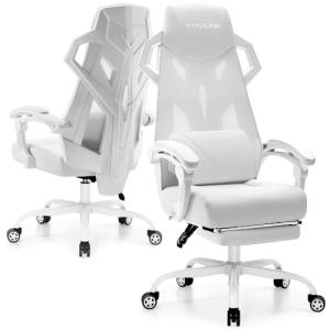 GTRACING Ergonomic Gaming Chair with Footrest