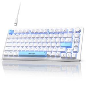 TECKNET RGB Mechanical Gaming Keyboard with Multimedia Control