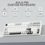 AULA F99 Tri-Mode Wireless Mechanical Gaming Keyboard