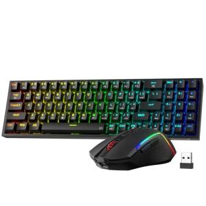 Redragon S136 Wireless RGB Gaming Keyboard & Mouse Combo