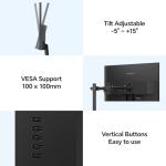 KOORUI 22" FHD 1080P Gaming Monitor with HDMI/VGA