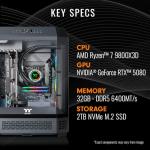 Thermaltake Reactor 9880 Gaming Desktop - High Performance