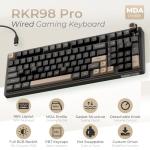 RK Royal Kludge R98 Pro Wired Gaming Keyboard