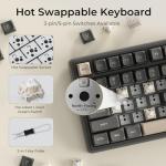 RK Royal Kludge R98 Pro Wired Gaming Keyboard