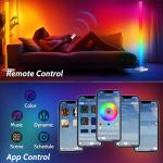 Flupuro ICRGB Music Sync Corner Floor Lamp