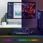 Wireless Rainbow Backlit Gaming Keyboard and Mouse