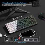 Womier 60% Wireless RGB Gaming Keyboard