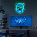 Cool Ice Bear Neon LED Wall Sign