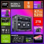 Cooler Master Mini ITX Gaming PC with Ryzen 7