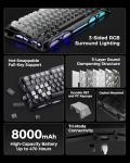 GravaStar Mercury K1 Wireless Mechanical Gaming Keyboard