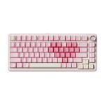 YUNZII B75 PRO Wireless Mechanical Keyboard - Pink