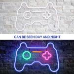 SolidEE LED Neon Gamepad Wall Light Decor