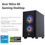 Acer Nitro N60 Gaming Desktop with RTX 5060