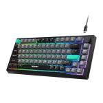 TECKNET 75% RGB Gaming Keyboard with Volume Control